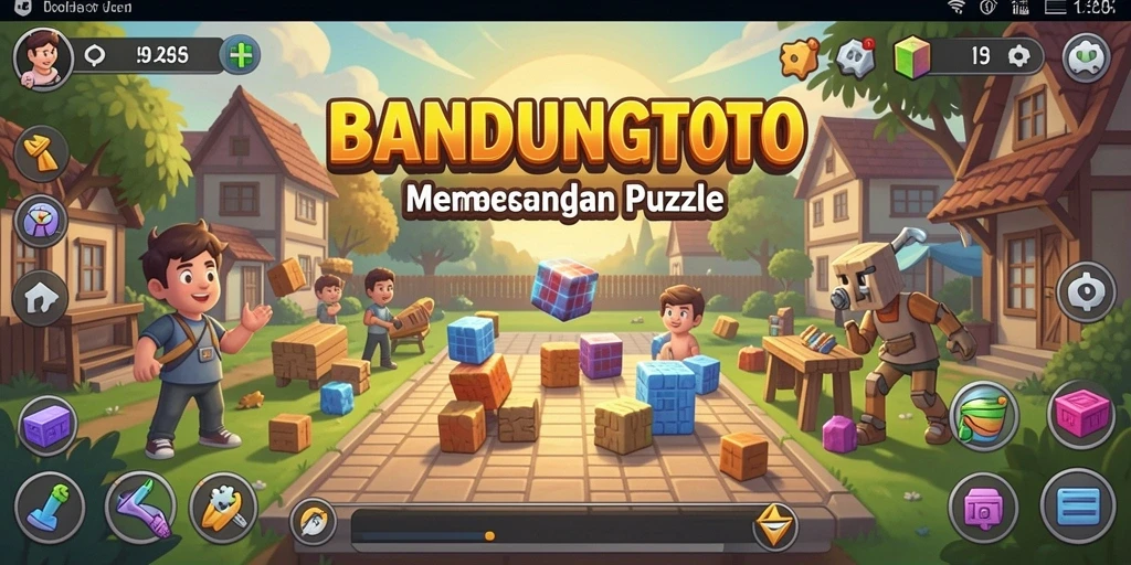 Tangkapan layar gameplay dari BANDUNGTOTO menampilkan tantangan puzzle yang menarik.