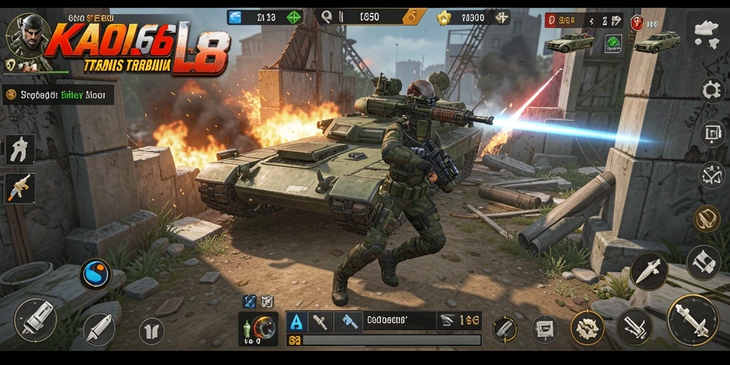 Tangkapan layar gameplay KAOL68 yang menunjukkan strategi yang mendebarkan.
